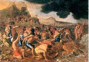 Nicolas Poussin Crossing of the Red Sea France oil painting artist